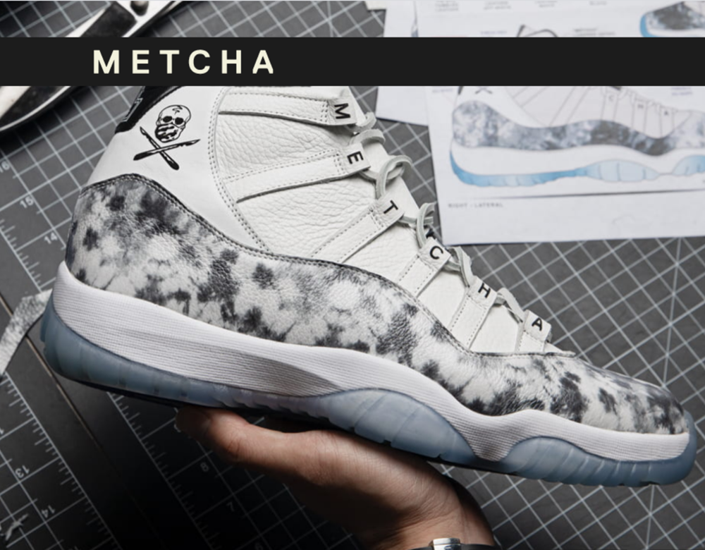 Gewinnen Sie diese coolen "Metcha"-Turnschuhe 